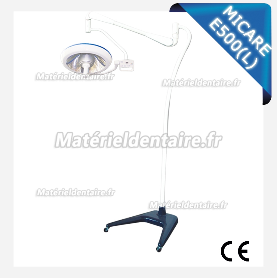 Micare JD1700L Lampe chirurgicale dentaire lampe LED scialytique (montée au  plafond) en france - matérieldentaire.fr